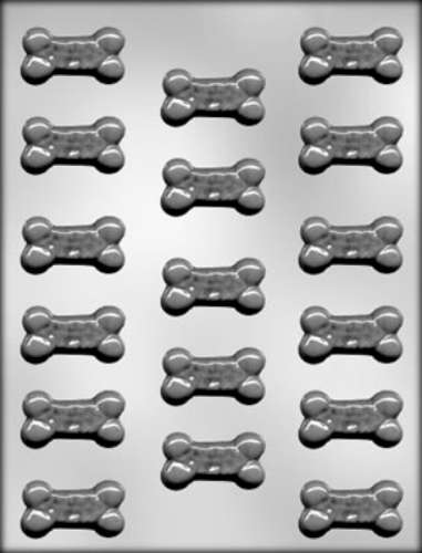 Mini Dog Bones Chocolate Mould - Click Image to Close